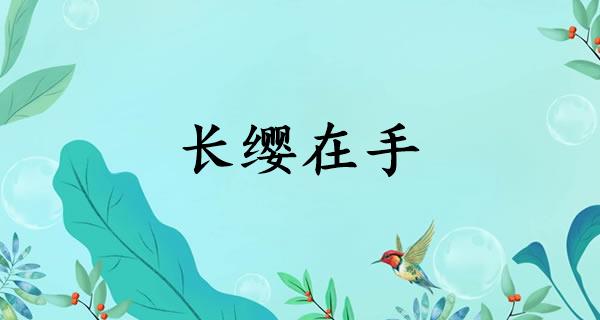 长缨在手